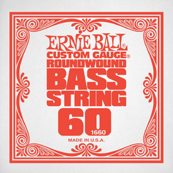 Ernie Ball 1660 Χορδή Ηλεκτρικού Μπάσου Nickel Plated Steel 60"