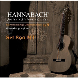 Hannabach 890 MT Σετ 6 Χορδές Κλασικής Κιθάρας Medium Tension 1/8
