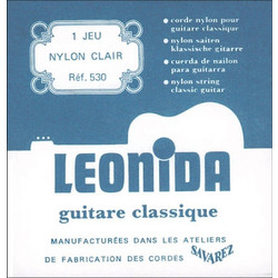 Savarez 534 Leonida Guitare Classique Χορδή Κλασικής Κιθάρας D Nylon Normal Tension