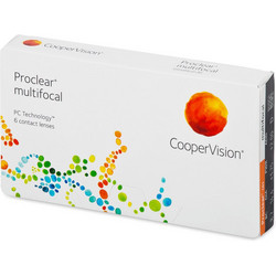 Cooper Vision Proclear Multifocal Μηνιαίοι Φακοί Επαφής Αστιγματικοί Υδρογέλης 6τμχ