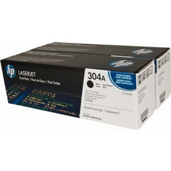 HP 304A Black Toner 2pcs