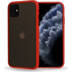 Vennus Color Button Back Cover Red (iPhone 11 Pro)