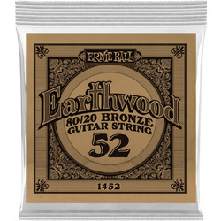Ernie Ball 1452 Χορδή Ακουστικής Κιθάρας 80/20 Bronze 52"