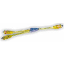 30133B Καλώδιο θηλυκό RCA- 2 αρσενικά RCA 0,33m