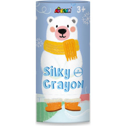 Avenir Arts & Crafts Silky Crayons Polar Bear 12τμχ