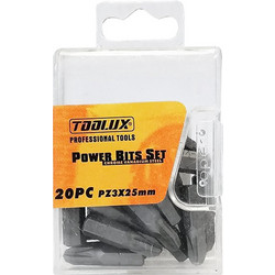 Σετ 20 μύτες βιδώματος PZ3 POZI μήκους 25mm 380088998304