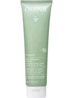 Caudalie Vinopure Purifying Cleanser Gel Καθαρισμού Προσώπου για Ακμή 150ml
