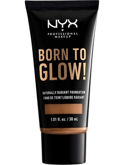 Nyx Born To Glow! Naturally Radiant Foundation 15.9 Warm Honey 30ml