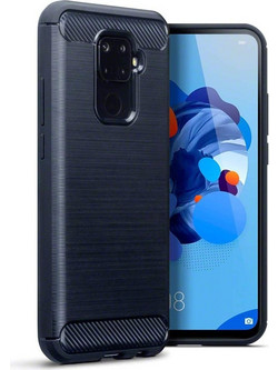 Terrapin Carbon Rugged Armor Case Blue (Huawei Mate 30 Lite)