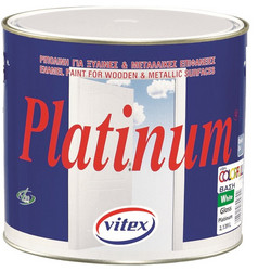 Vitex Colorfull Platinum Βερνικόχρωμα Διαλύτου Ξύλου & Μετάλλου Βάση TR Ματ 2.5lt