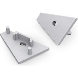 Τάπα με τρύπα CORNER14 gen2 SILVER A4970040