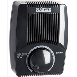 DIMMER PROFESSIONAL 2500W (ΜΑΥΡΟ) MASTER DM-2500