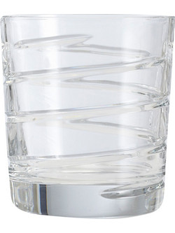 SP Tableware Σετ Ποτήρια Ουίσκι Γυάλινα Spiral 6τμχ 10071060