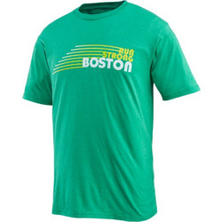 Saucony Run Strong Boston Γυναικείο Αθλητικό T-Shirt Πράσινο SA81426/CLRH