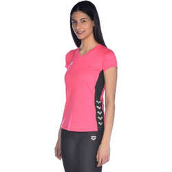 Arena Run Solid Performance Γυναικείο Αθλητικό T-Shirt Φούξια 001541-905
