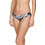 Arena Unique Brief Αθλητικό Bikini Bottom Μαύρο Λευκό 001114-500