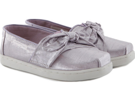 Εσπαντρίγες TOMS Classic Bow 10013318-PURPLE Κορίτσι