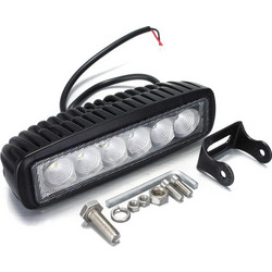 Προβολέας αυτοκινήτου 18W με 6 LED OEM