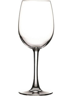 Espiel Σετ Ποτήρια Κρασιού Γυάλινα Κολωνάτα Reserva 350ml 6τμχ NU67077-6