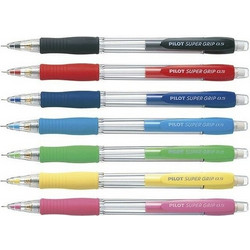 Μηχανικό μολύβι Pilot Super Grip Μαύρο