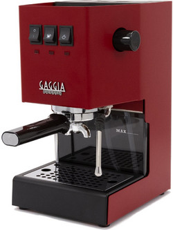 Gaggia New Classic Color Rosso Μηχανή Espresso 1200W 15bar