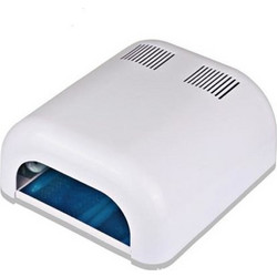 Επαγγελματικό Φουρνάκι Gel Νυχιών 36W Με 4+4 Λάμπες UV Λευκό FD-36