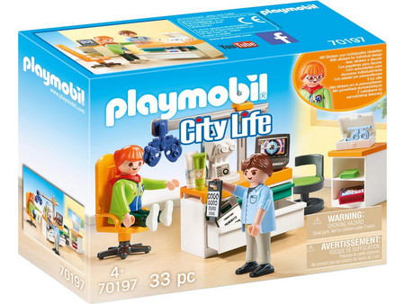 Playmobil City Life Οφθαλμίατρος για 4+ Ετών 70197
