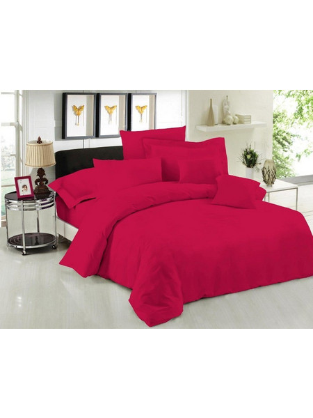 Ζεύγος Μαξιλαροθήκες Polycotton 50x70εκ. Le Blanc Cherry - Le Blanc - 7009132-7