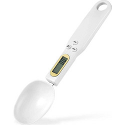 Ψηφιακή ζυγαριά κουτάλι 500g/0.1g Λευκό