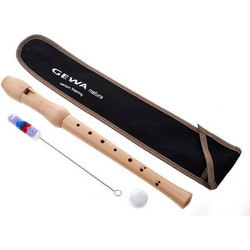 Gewa 700190 C Soprano Φλογέρα Ξύλινη Natural