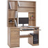 HomeMarkt Γραφείο Ξύλινο με Βιβλιοθήκη 120x55x182cm HM2032.02