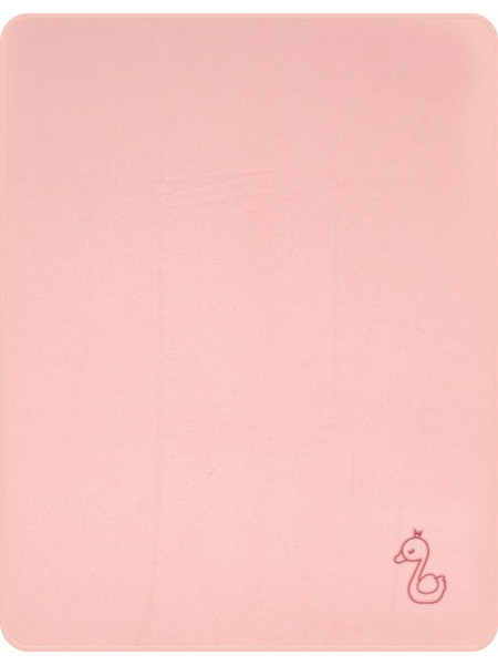Lorelli Polar Swan Κουβέρτα Αγκαλιάς Fleece 75x100 Ροζ