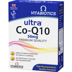 Vitabiotics Ultra Co-Q10 50mg 60 Ταμπλέτες