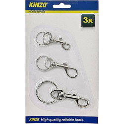 KINZO 79753 Σετ με 3 γάντζους κλειδιών