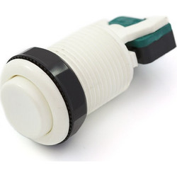 32mm Arcade Button White