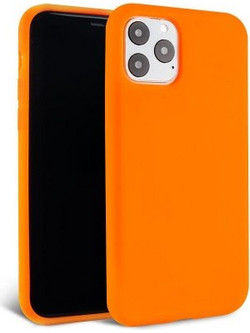 Θήκη Flexible TPU Σιλικόνης iPhone 11 Pro - Πορτοκαλί Matte