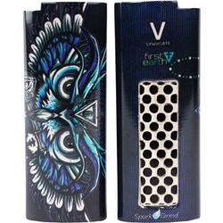 V-Syndicate Grinder - Θήκη για Αναπτήρα Bic Μεγάλο Spark & Grind Σχέδιο Owl