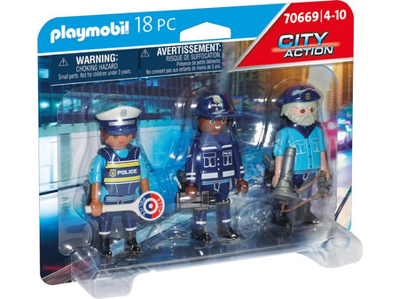 Playmobil City Action Ομάδα Αστυνόμευσης για 4-10 Ετών 70669