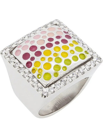 Million Diamonds Γυναικείο Δαχτυλίδι από Ασήμι 925 με Διαμάντι C13721