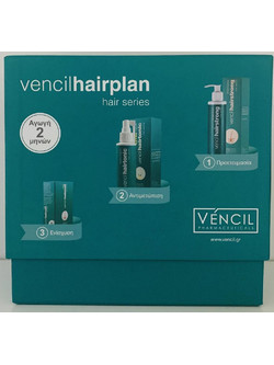 Vencil Hairplan Σετ Σαμπουάν Λοσιόν & Συμπλήρωμα Διατροφής κατά της Τριχόπτωσης 200ml + 100ml + 2x30 Κάψουλες