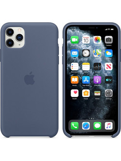Apple Silicone Case Midnight Blue (iPhone 11 Pro)