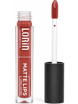 Lorin Lip Matte 30 Light Mahogany Long Lasting Liquid Κραγιόν