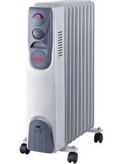 Zilan ZLN2111-WHT Καλοριφέρ Λαδιού με 9 Φέτες 2000W
