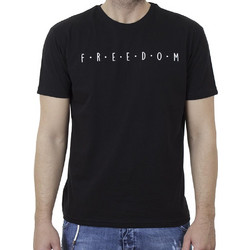 Κοντομάνικη Μπλούζα T-Shirt Cotton4all 21-200 SS21 Μαύρο