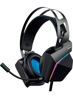 NOD Chaos Gaming Headset Over Ear Black