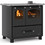 La Nordica Family 4.5 Black Μαντεμένια Ξυλόσομπα με Φούρνο 7.5kW