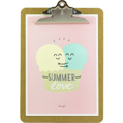 Mr. Wonderful Summer Love Πίνακας με κλιπ - 23 x 33cm