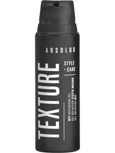 Absoluk Wet Definition Gel Μαλλιών Ανδρικό για Wet Look & Λάμψη Δυνατό Κράτημα 150ml