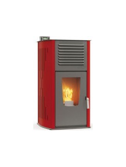 Thermiki Pellet Hydro 33 Red Σόμπα Pellet Καλοριφέρ 33kW