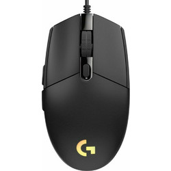 Logitech G203 Lightsync Ενσύρματο Gaming Ποντίκι RGB 8000 DPI Black